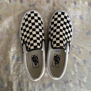 VANS checkerboard slip-on